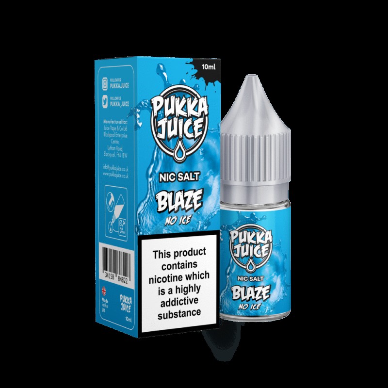 Pukka Juice Blaze No ICE Nic Salt UK