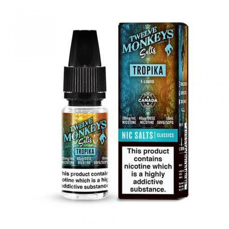 Twelve Monkeys Nic Salt Tropika E-Liquid UK