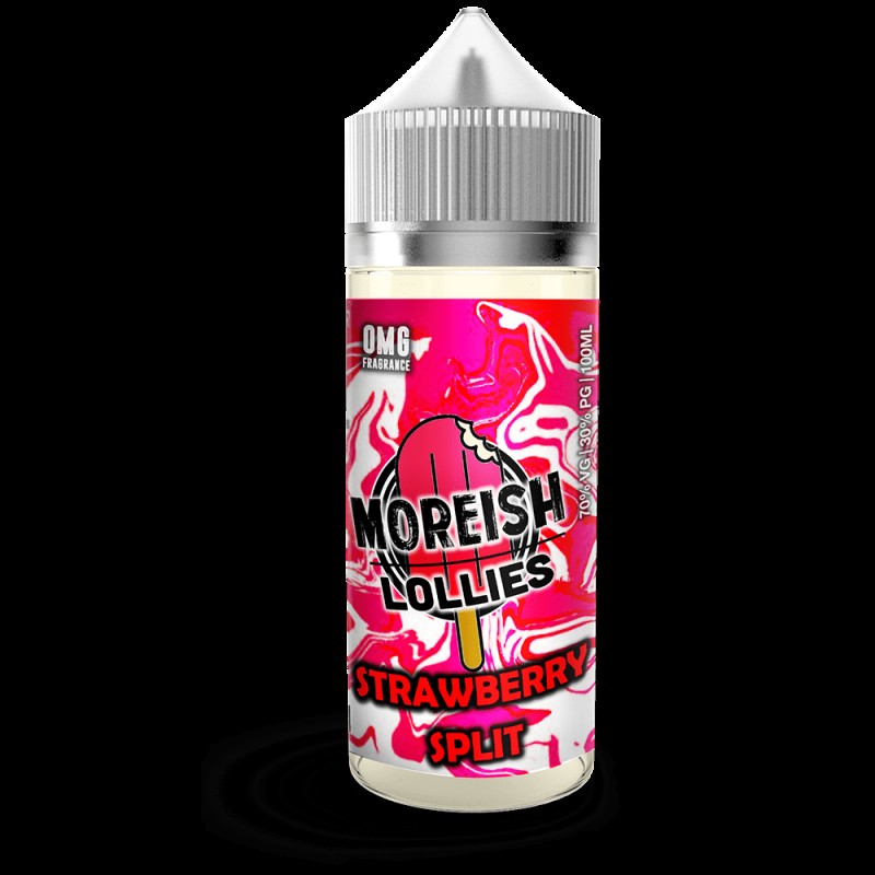 Moreish Lollies Strawberry Split UK