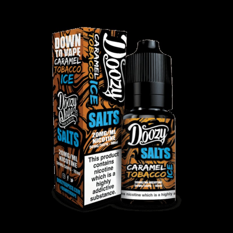 Doozy Salts Caramel Tobacco ICE Nic Salt UK