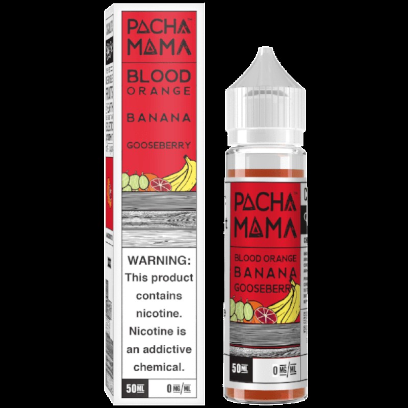 Pacha Mama Blood Orange Banana Gooseberry UK