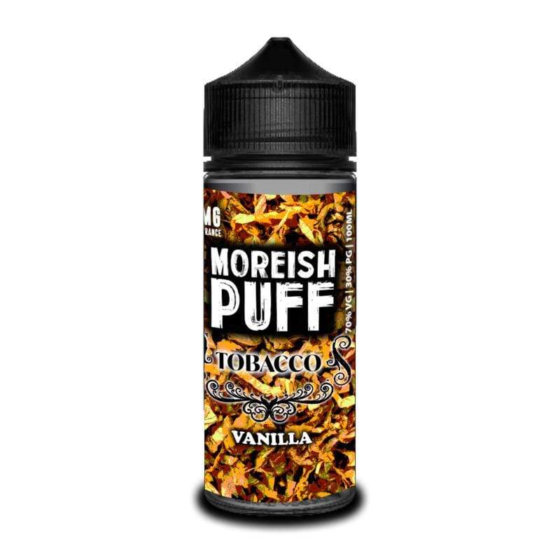 Moreish Puff Tobacco Vanilla Tobacco UK