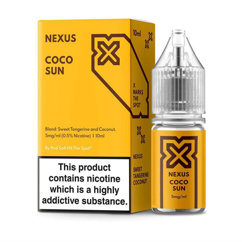 Pod Salt Nexus Coco Sun Nic Salt UK