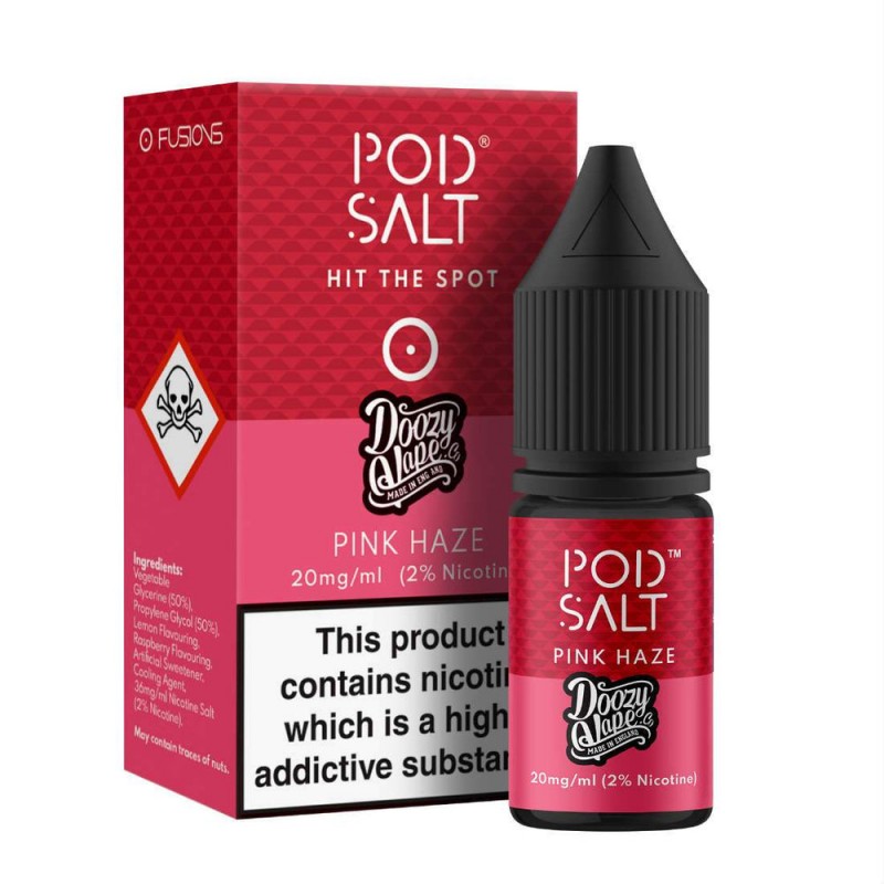 Pod Salt Fusions Doozy Vape Pink Haze Nic Salt UK