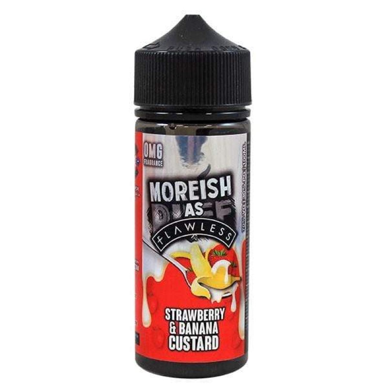 Moreish as Flawless Strawberry Banana Custard UK