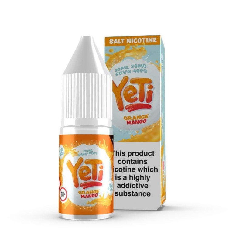 Yeti Orange Mango Nic Salt UK