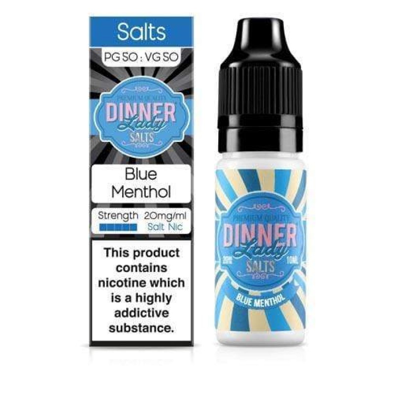 Dinner Lady Blue Menthol Nic Salt UK