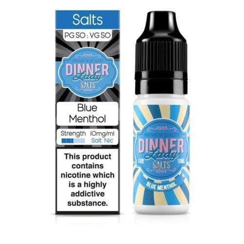 Dinner Lady Blue Menthol Nic Salt UK