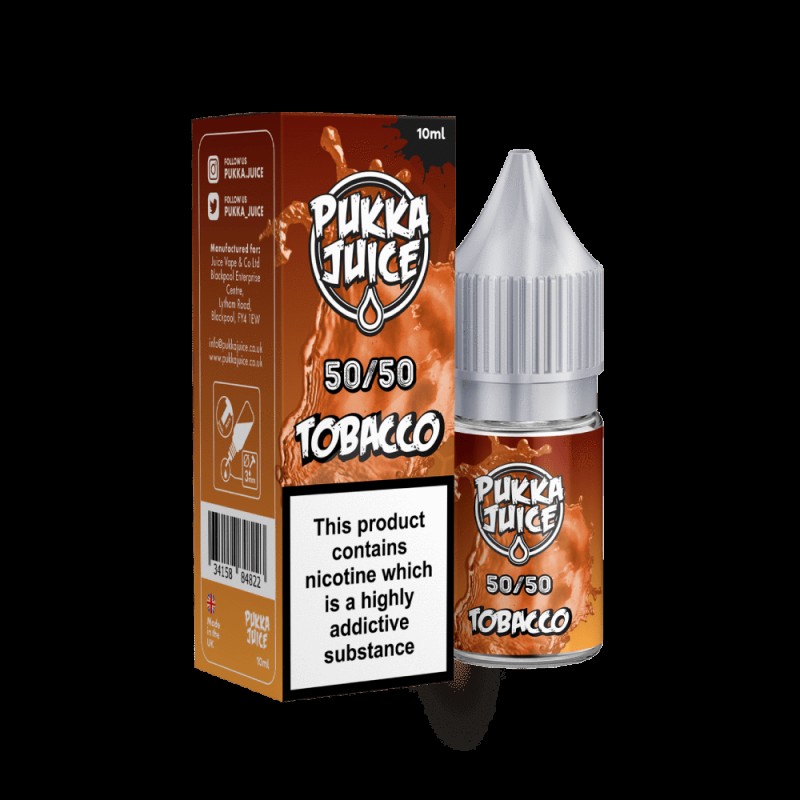 Pukka Juice 50/50 Tobacco UK