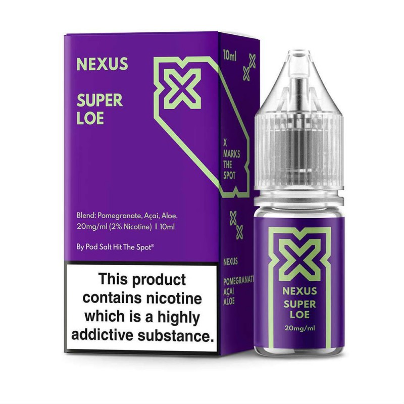 Pod Salt Nexus Super Loe Nic Salt UK