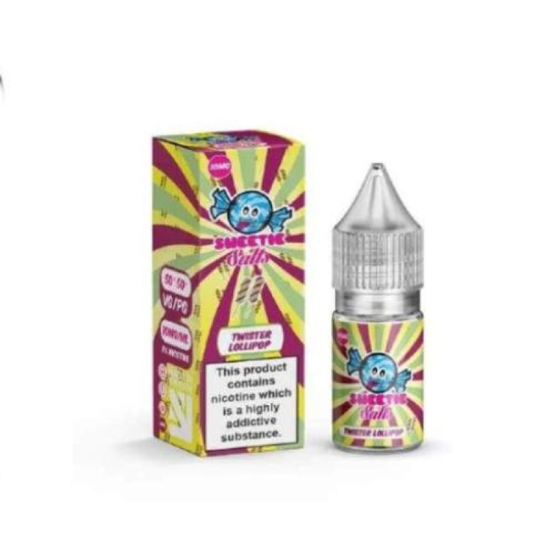 Sweetie Salts Twister Lollipop Nic Salt UK