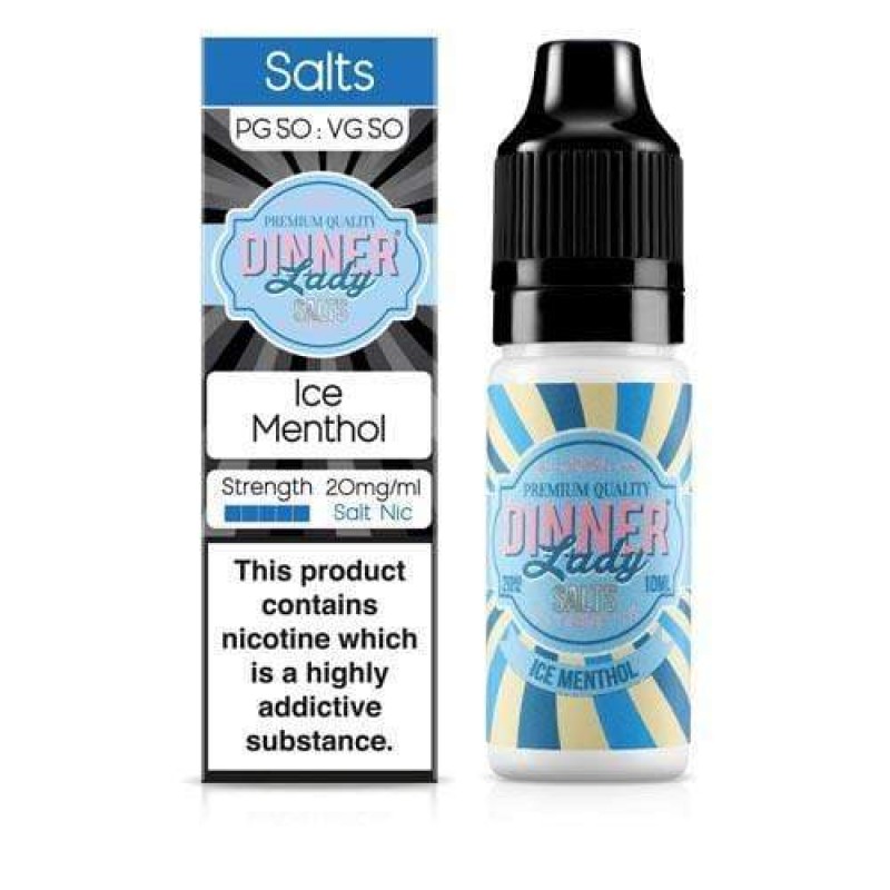 Dinner Lady Ice Menthol Nic Salt UK