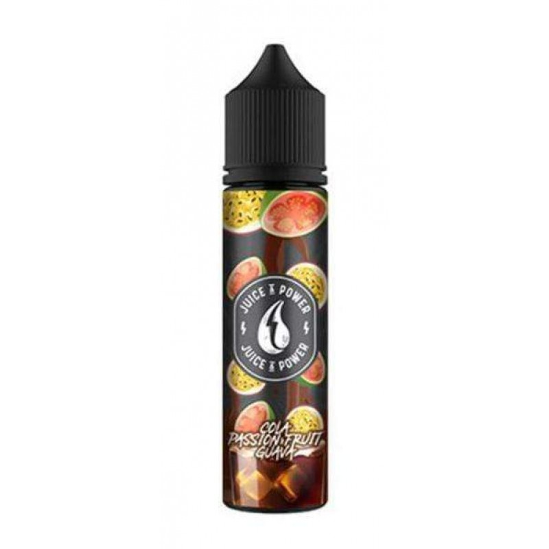 Juice N Power Cola Passion Fruit Guava UK