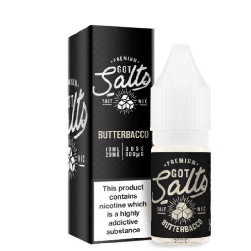 Got Salts Butterbacco Nic Salt UK