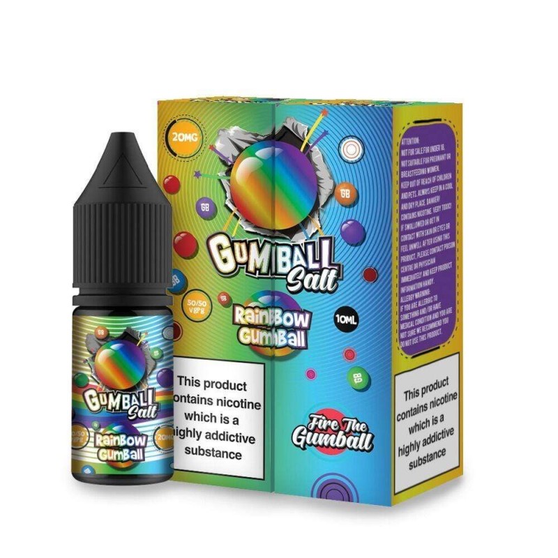 Gumball Salts Rainbow Nic Salt UK