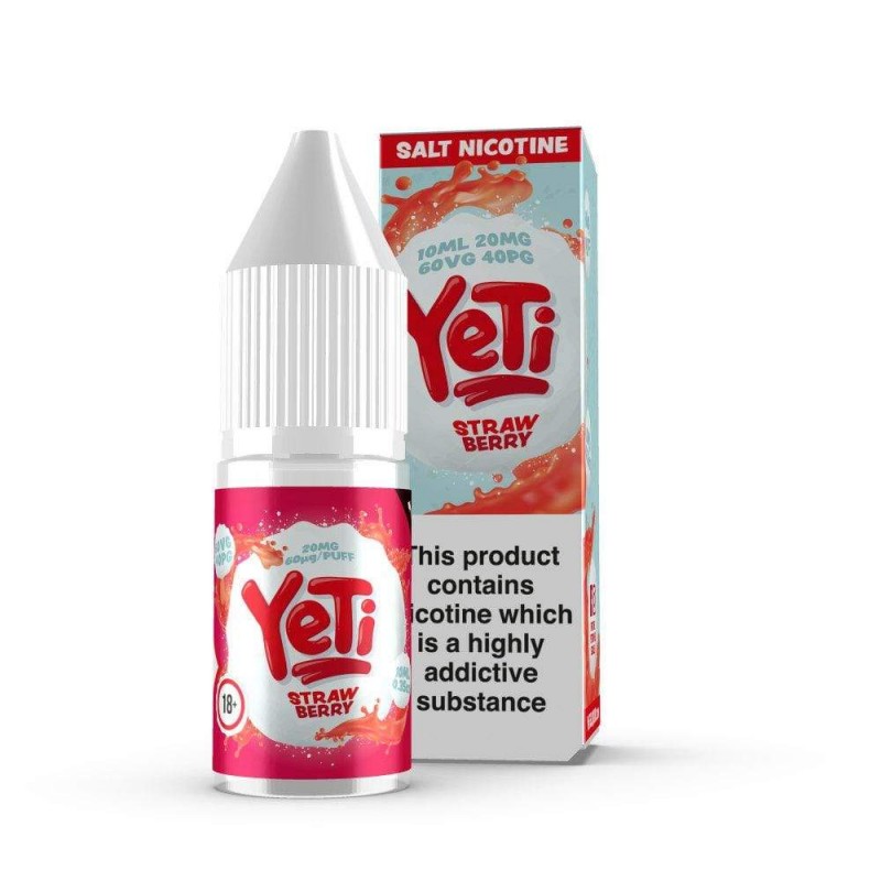 Yeti Strawberry Nic Salt UK