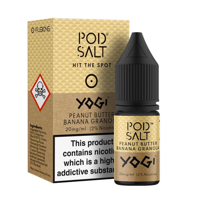 Pod Salt Fusions Yogi Peanut Butter Banana Granola...