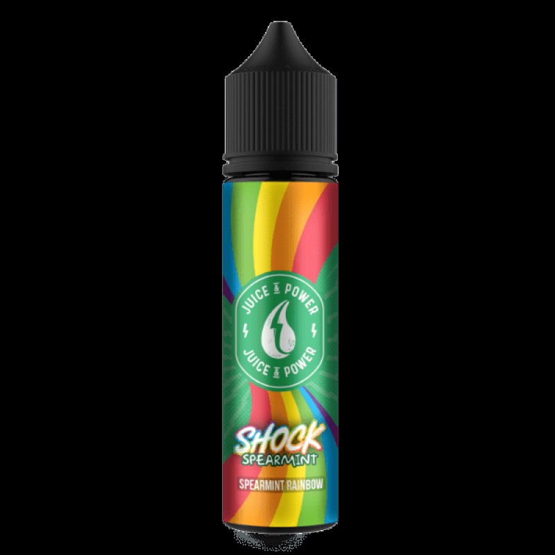 Juice N Power Shock Spearmint Rainbow UK