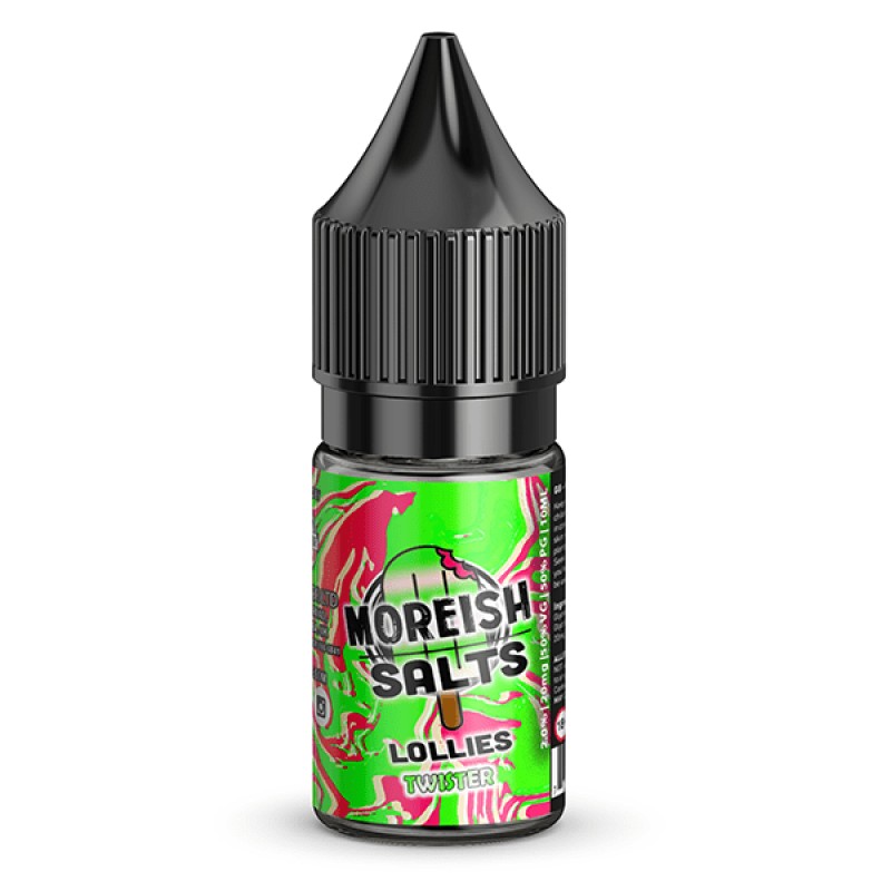 Moreish Puff Lollies Twister Nic Salt UK