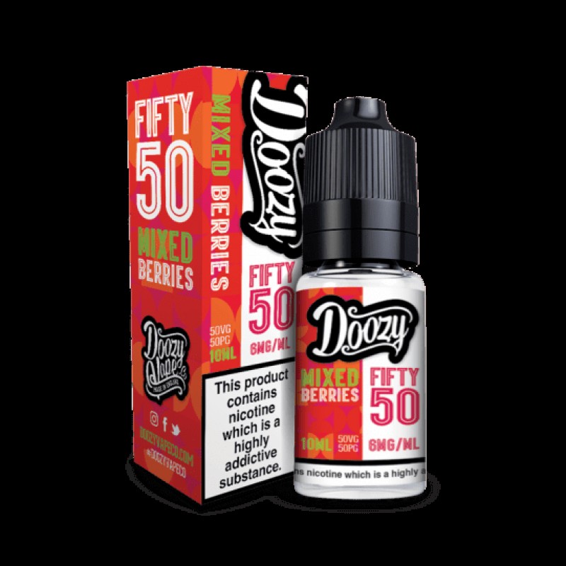 Doozy Vape 50/50 Mixed Berries UK