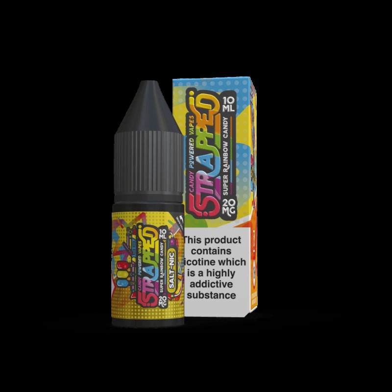 Strapped Sour Rainbow Candy Nic Salt UK