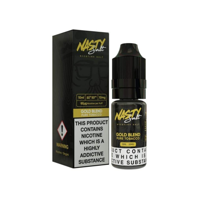 Nasty Juice Nasty Salt Gold Tobacco UK