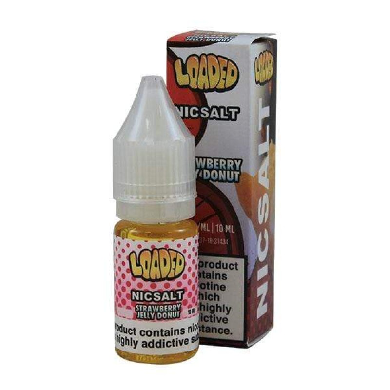 Loaded Strawberry Jelly Donut Nic Salt UK