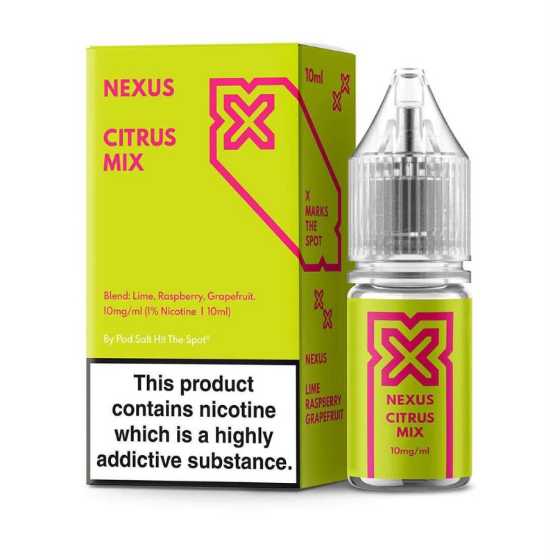 Pod Salt Nexus Citrus Mix Nic Salt UK