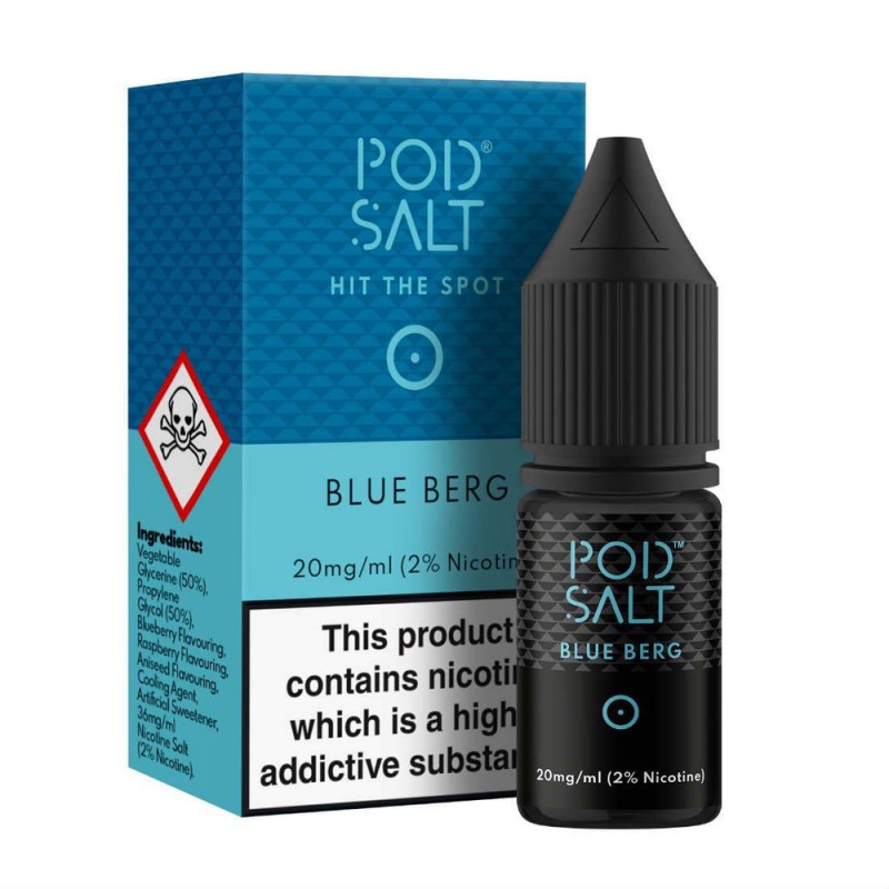 Pod Salt Blue Berg Nic Salt UK