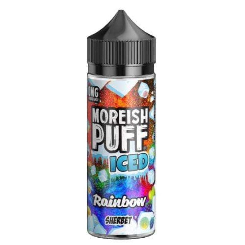 Moreish Puff Iced Rainbow UK