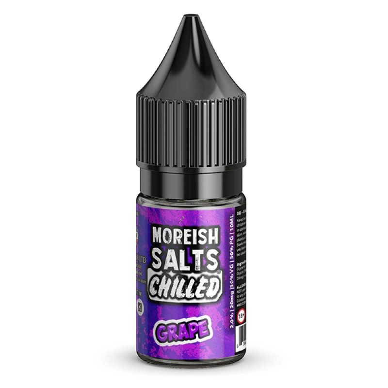 Moreish Puff Chilled Grape Nic Salt UK