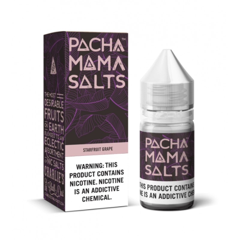 Pacha Mama Starfruit Grape Nic Salt UK