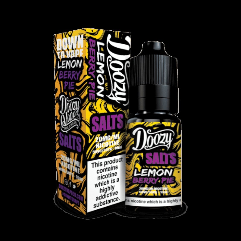 Doozy Salts Lemon Berry Pie Nic Salt UK