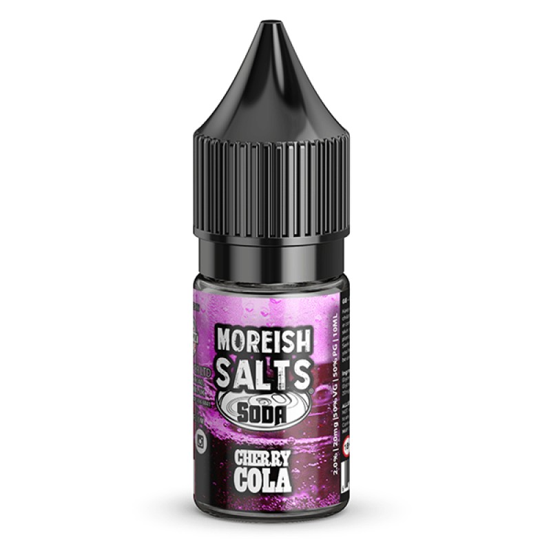 Moreish Puff Soda Cherry Cola Nic Salt UK