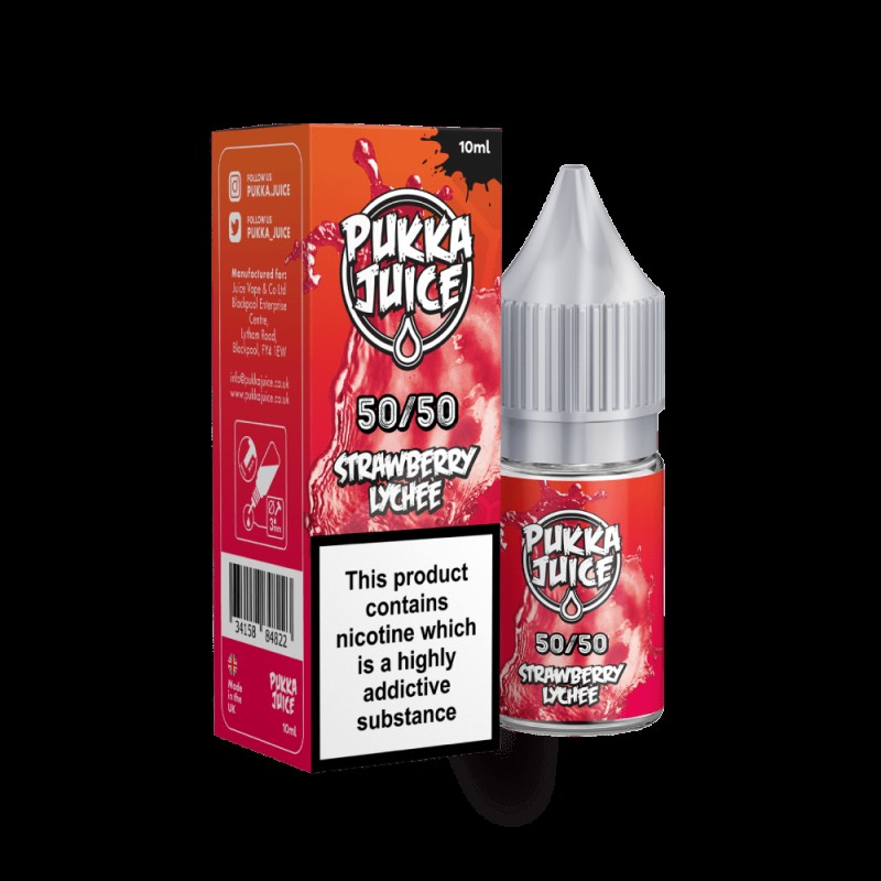 Pukka Juice 50/50 Strawberry Lychee UK