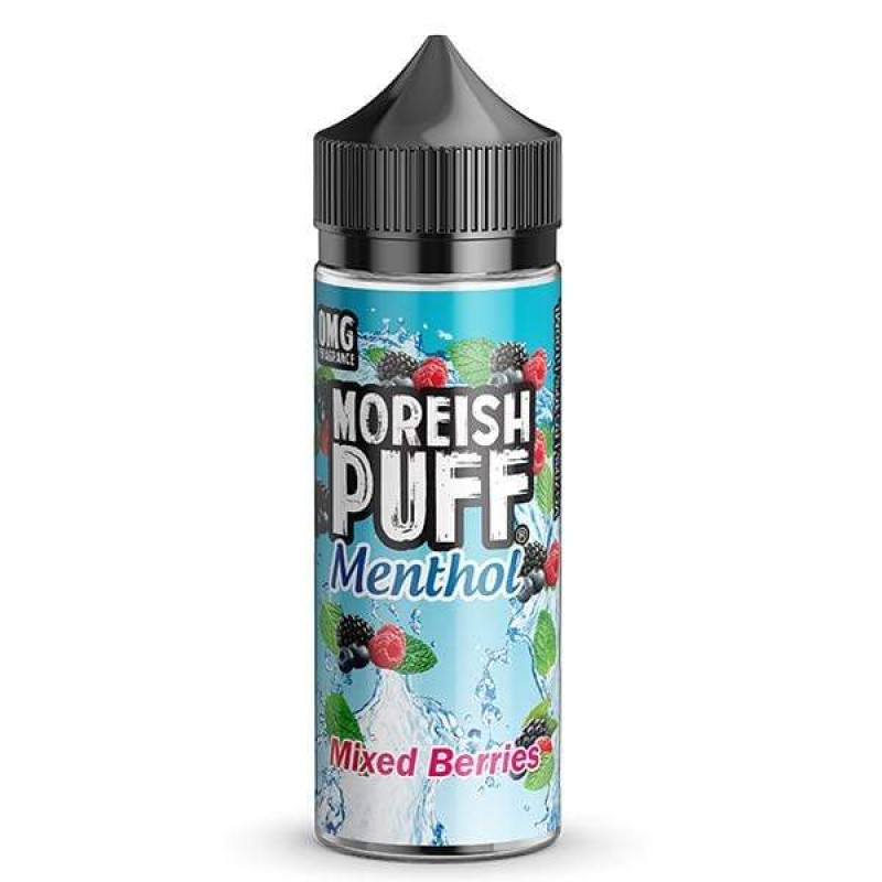 Moreish Puff Menthol Mixed Berries UK