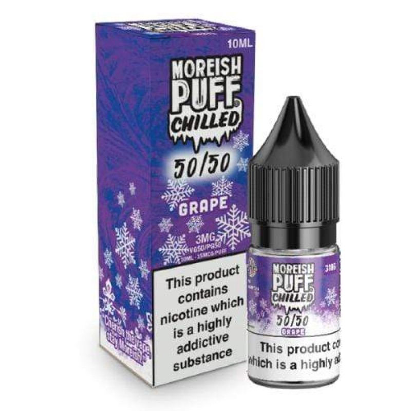 Moreish Puff 50/50 Chilled Grape UK