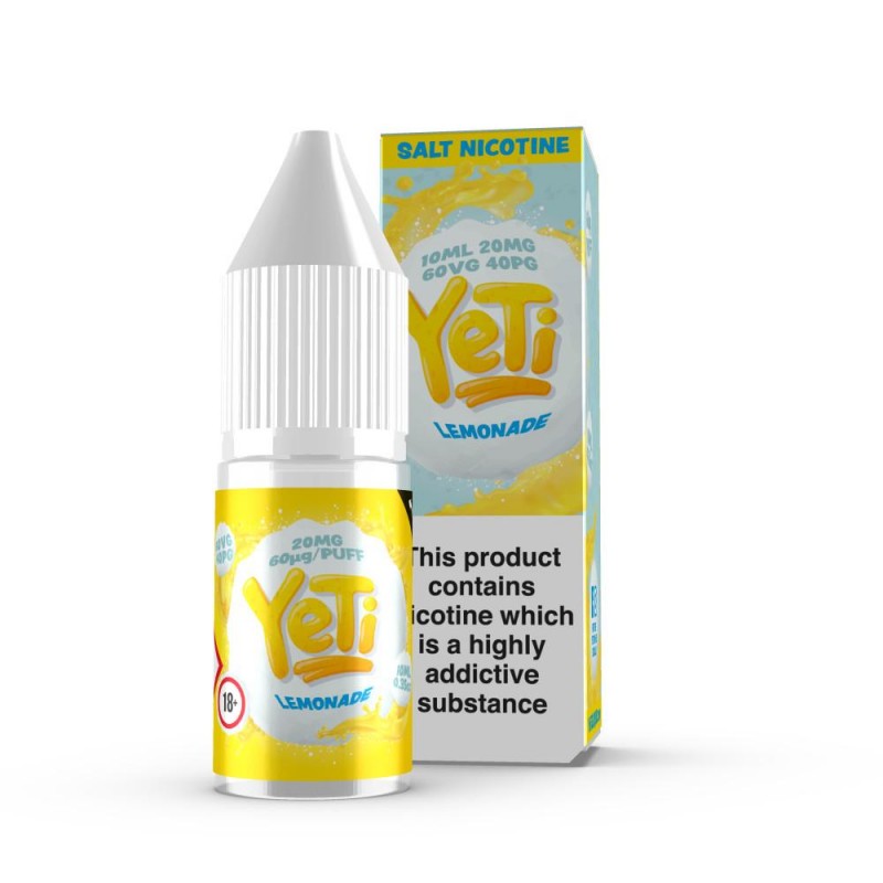 Yeti Lemonade Nic Salt UK