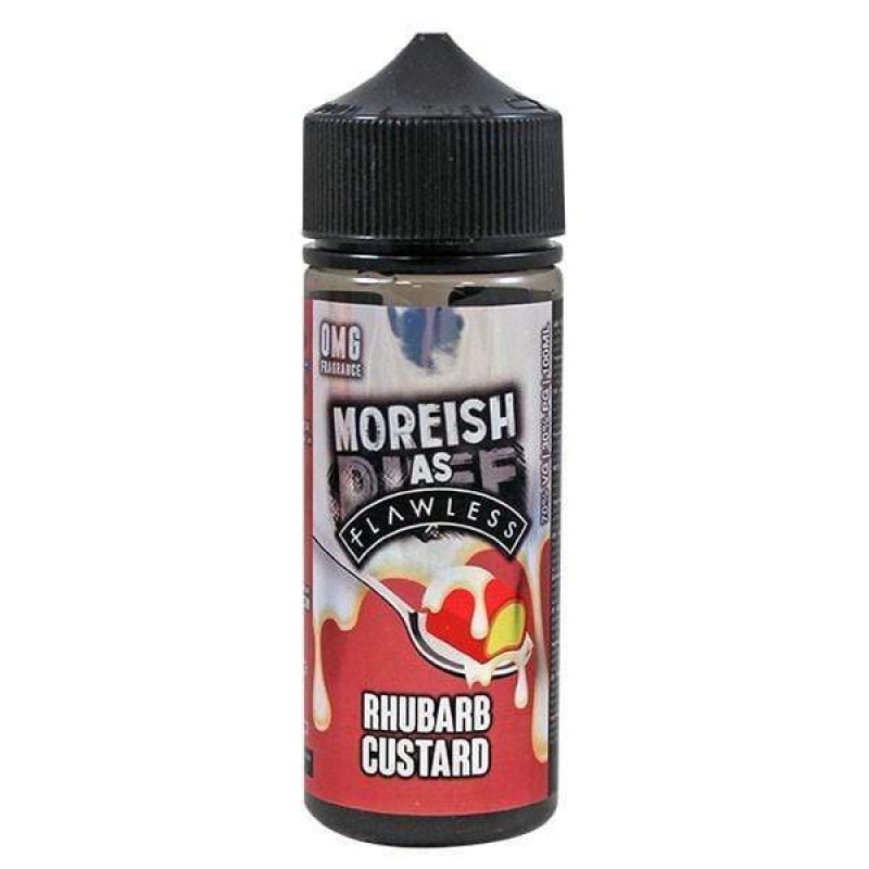 Moreish as Flawless Rhubarb Custard UK