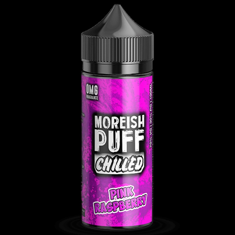 Moreish Puff Chilled Pink Raspberry UK