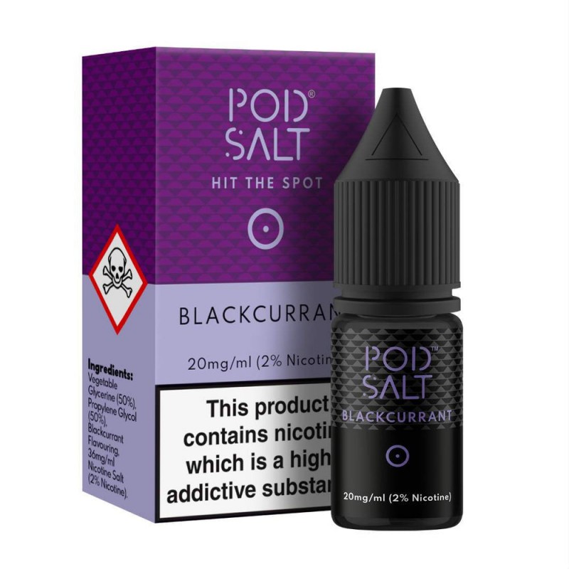 Pod Salt Blackcurrant Nic Salt UK