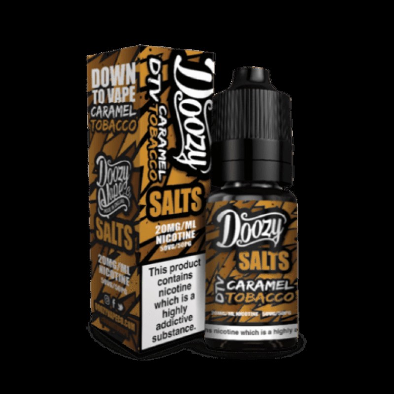 Doozy Salts Caramel Tobacco Nic Salt UK