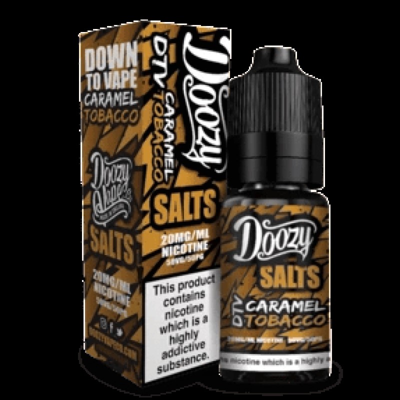 Doozy Salts Caramel Tobacco Nic Salt UK