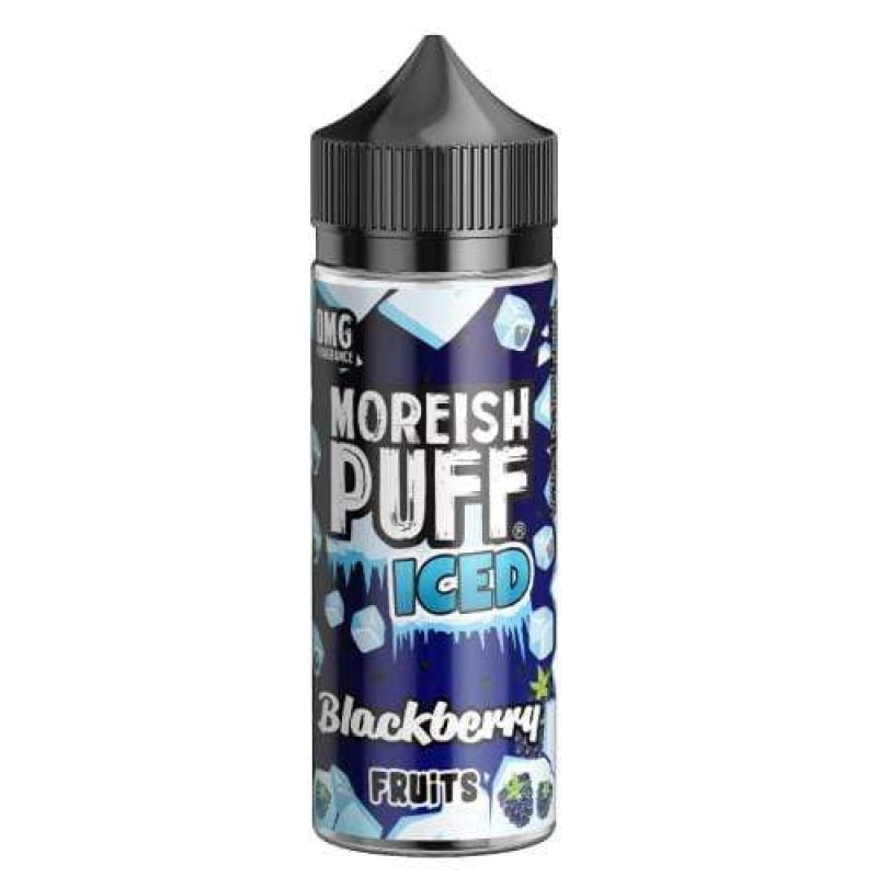 Moreish Puff Iced Blackberry UK