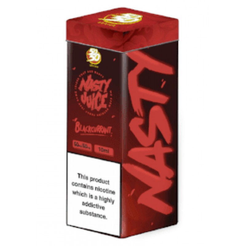 Nasty Juice 50/50 Blackcurrant UK