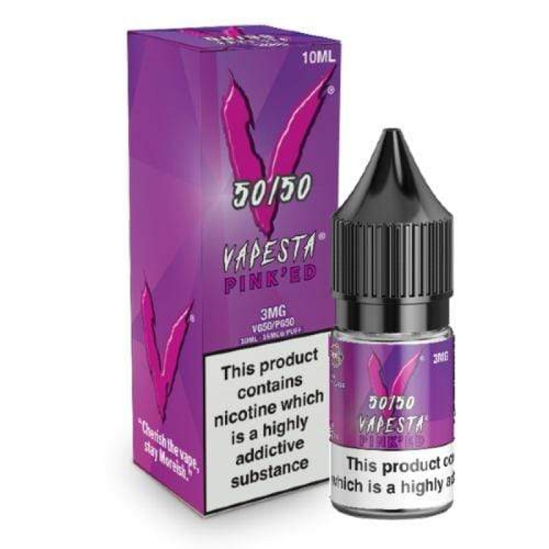 Moreish Puff 50/50 Vapesta Pink'ed UK