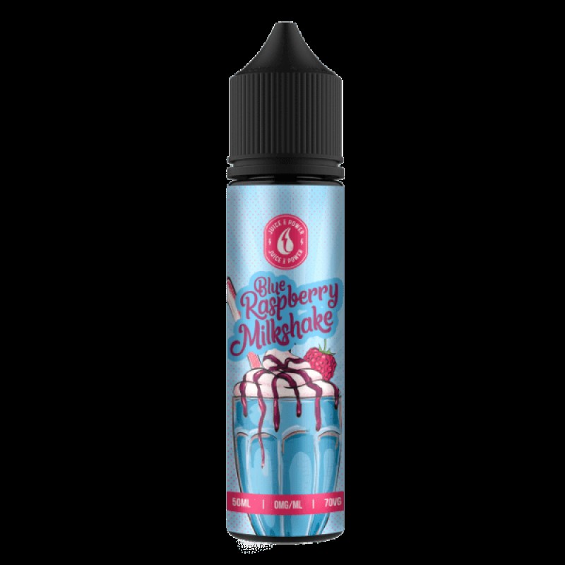 Juice N Power Blue Raspberry Milkshake UK