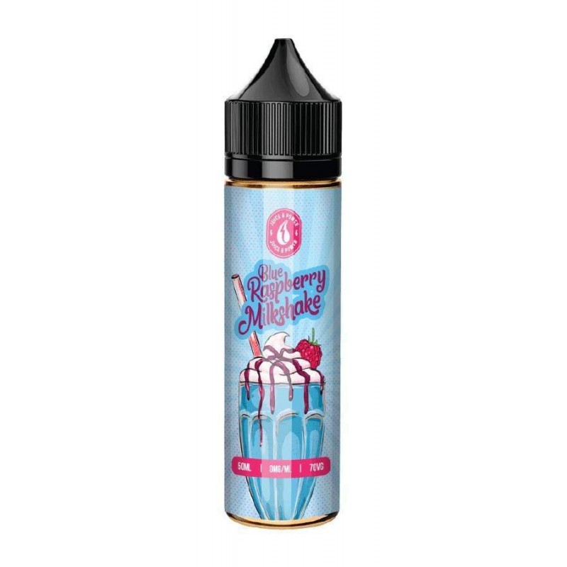 Juice N Power Blue Raspberry Milkshake UK