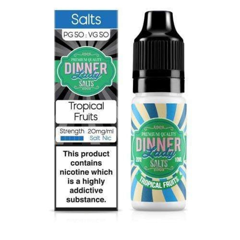 Dinner Lady Tropical Fruits Nic Salt UK