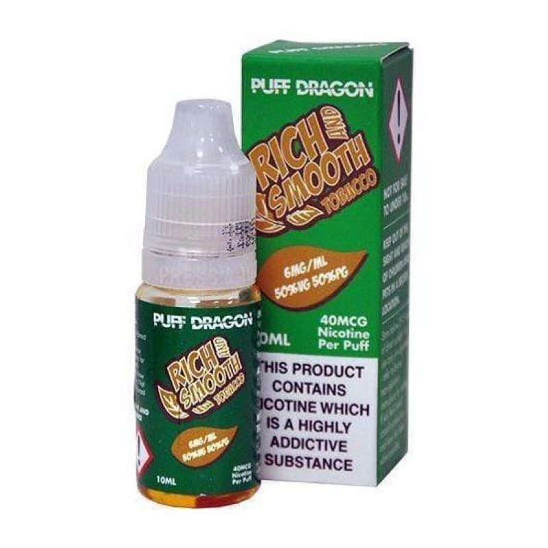 Puff Dragon Rich and Smooth Tobacco UK